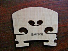 VINTAGE BAUSCH VIOLIN BRIDGE NEW OLD STOCK 4/4