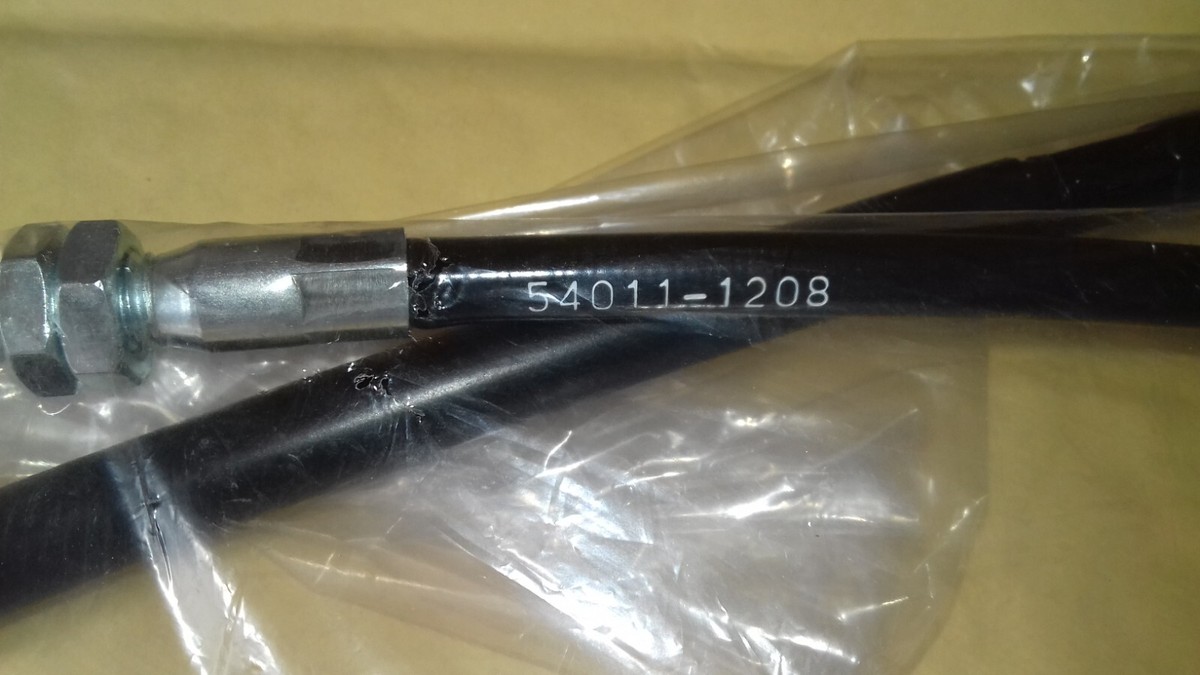 NOS 54011-1209 ZX750-A1 (GPZ750) Kawasaki Clutch Cable, made in