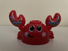 Vtech Jiggle And Giggle Fishing Set Replacement Crab Red Piece 2