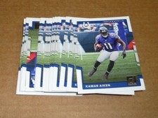 2017 Panini Donruss KAMAR AIKEN BASE LOT OF 50 CARDS COLTS #126