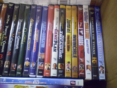 52) Disney Live Action Children's DVD Lot: Pirates Narnia Holes