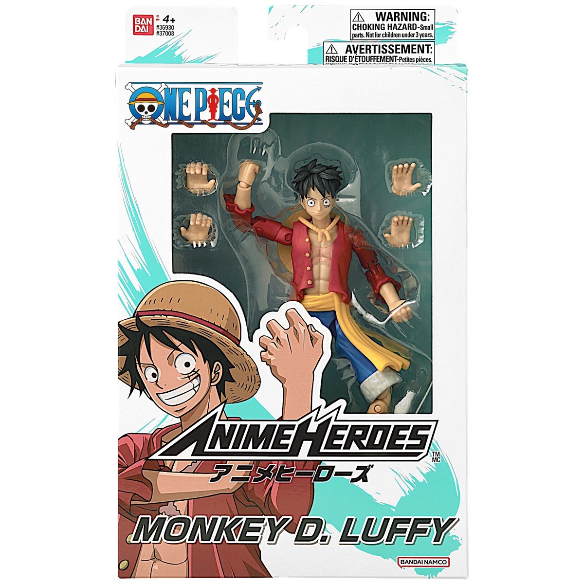 Anime Heroes One Piece Monkey D. Luffy Renew Version Figure by