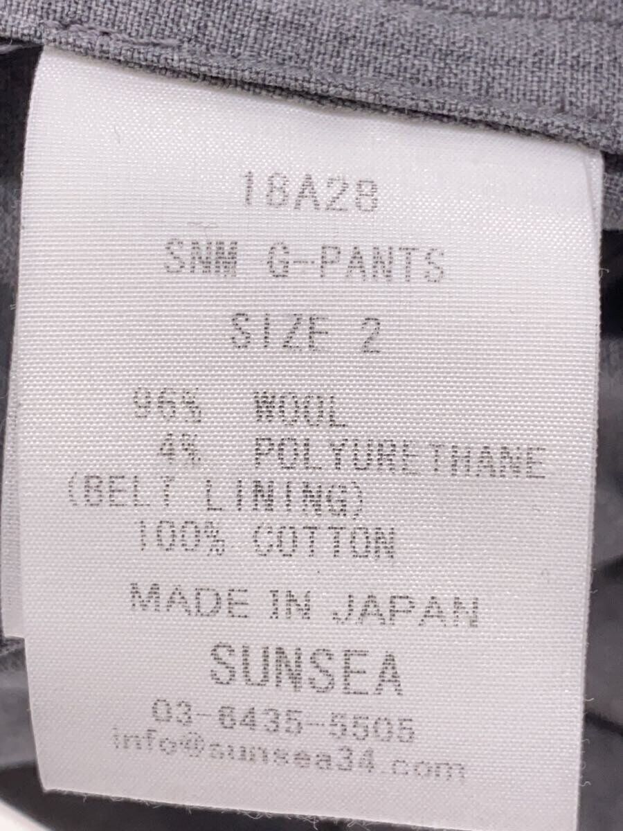 SUNSEA slacks pants 2 wool Gray 18A28 Used | eBay SUNSEA slacks pants 2 wool Gray 18A28 Used | eBay