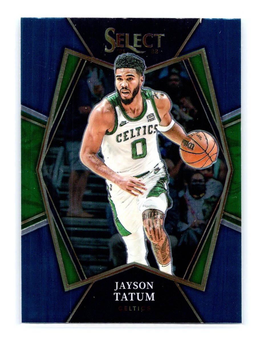 2021-22 Panini Select Basketball #172 Jayson Tatum Blue Boston