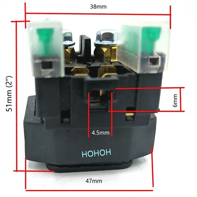 Yamaha Big Bear 400 BY New Starter Relay Solenoid YFM400 00-09 - Foto 7