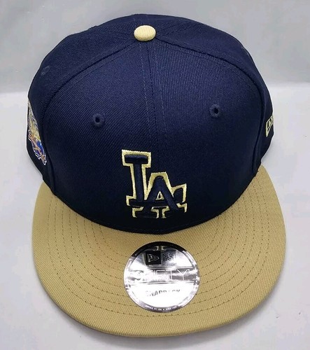 NEW ERA 9FIFTY SNAPBACK HAT. MLB. LOS ANGELES DODGERS. OCEAN BLUE. - Picture 2 of 7