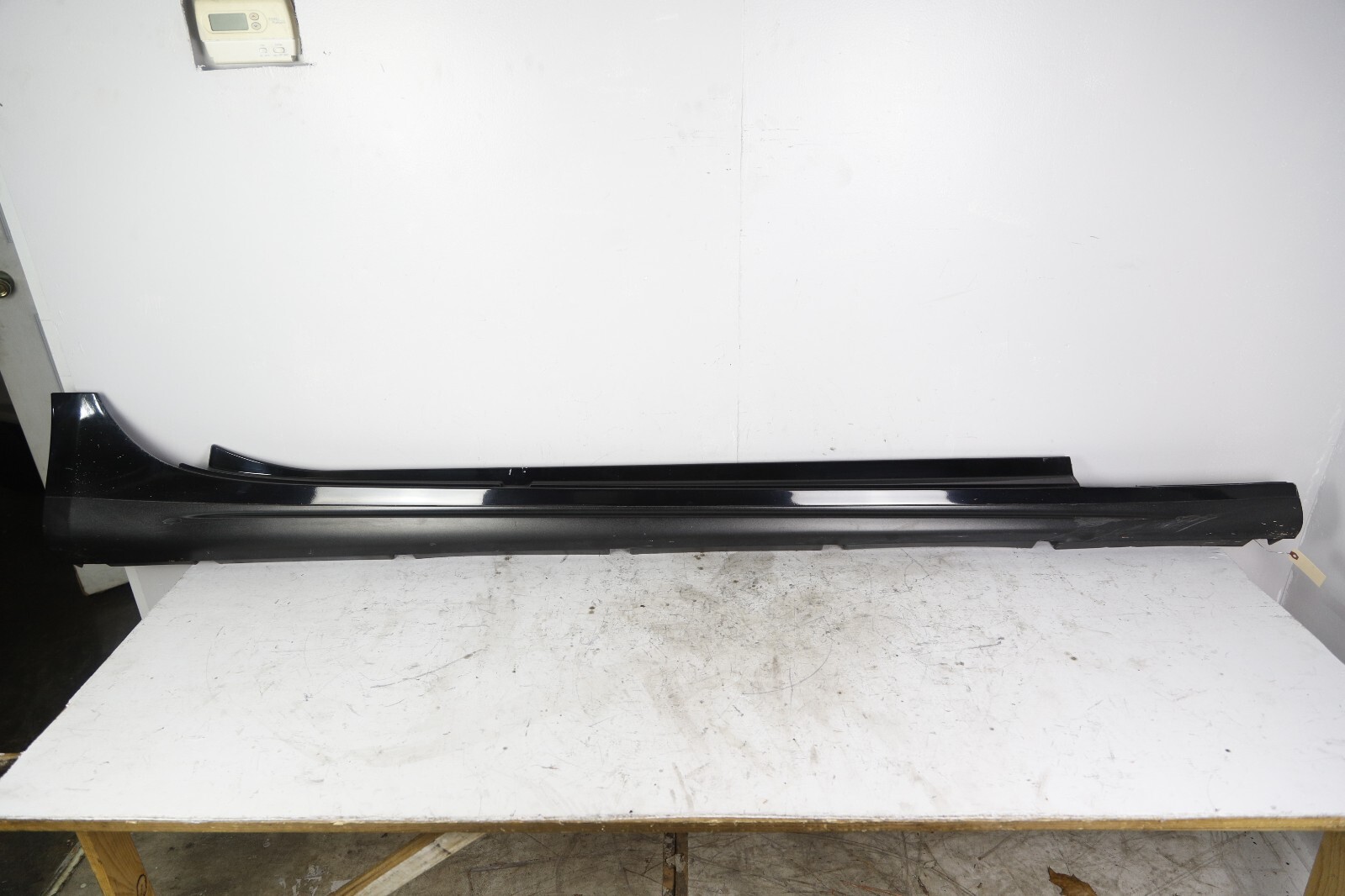 18-22 Maserati Ghibli S M157 Right Side Rocker Panel Side Skirt Black 802A OEM