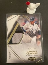 2022 Topps Tier One Baseball Aroldis Chapman Relic /399 Yankees 
