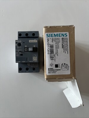 Siemens 3RV1011-1JA10 Leitungsschutzschalter Größe S00