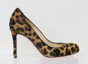 christian louboutin pony hair pumps