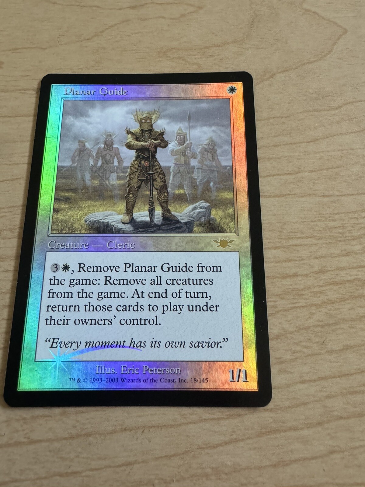 Planar Guide FOIL Legions NM White Rare MAGIC THE GATHERING MTG CARD ABUGames