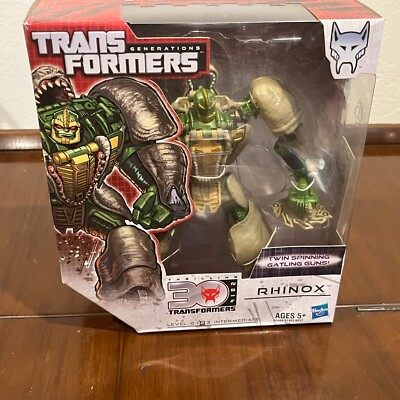 【GW限定値下げ】ScuderiaToroRossoLimitedEdition SEALED Beast Wars Rhinox Voyager Transformers 30th Anniversary