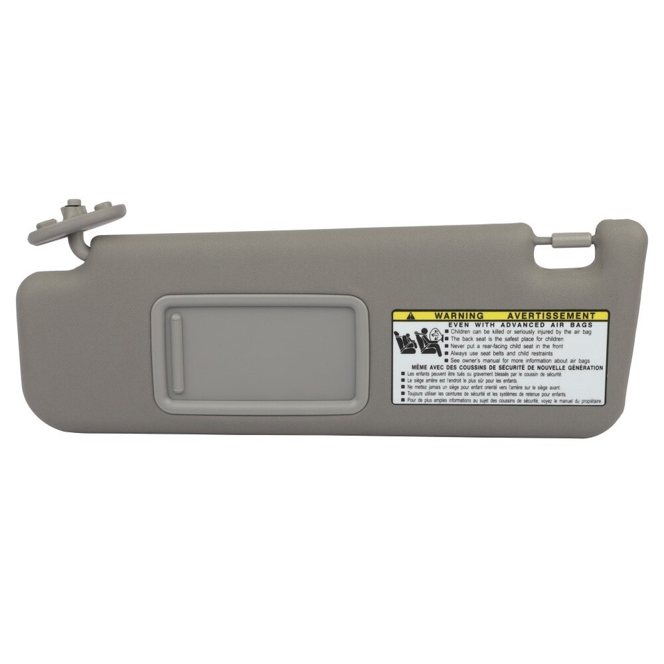 For 2005-2007 Toyota 4Runner Left Driver Side Gray Sun Visor - Foto 11
