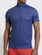 Redvanly Golf Belmont Polo ~ Medium ~ Blue ~ NWT $110 Retail