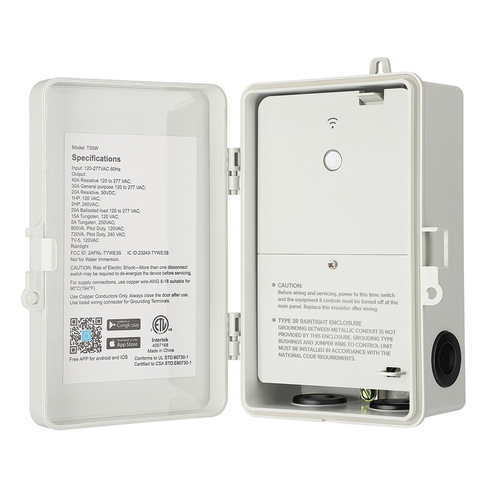 DEWENWILS Smart WiFi Pool Pump Timer Outdoor Heavy Duty Programmable Timer Box