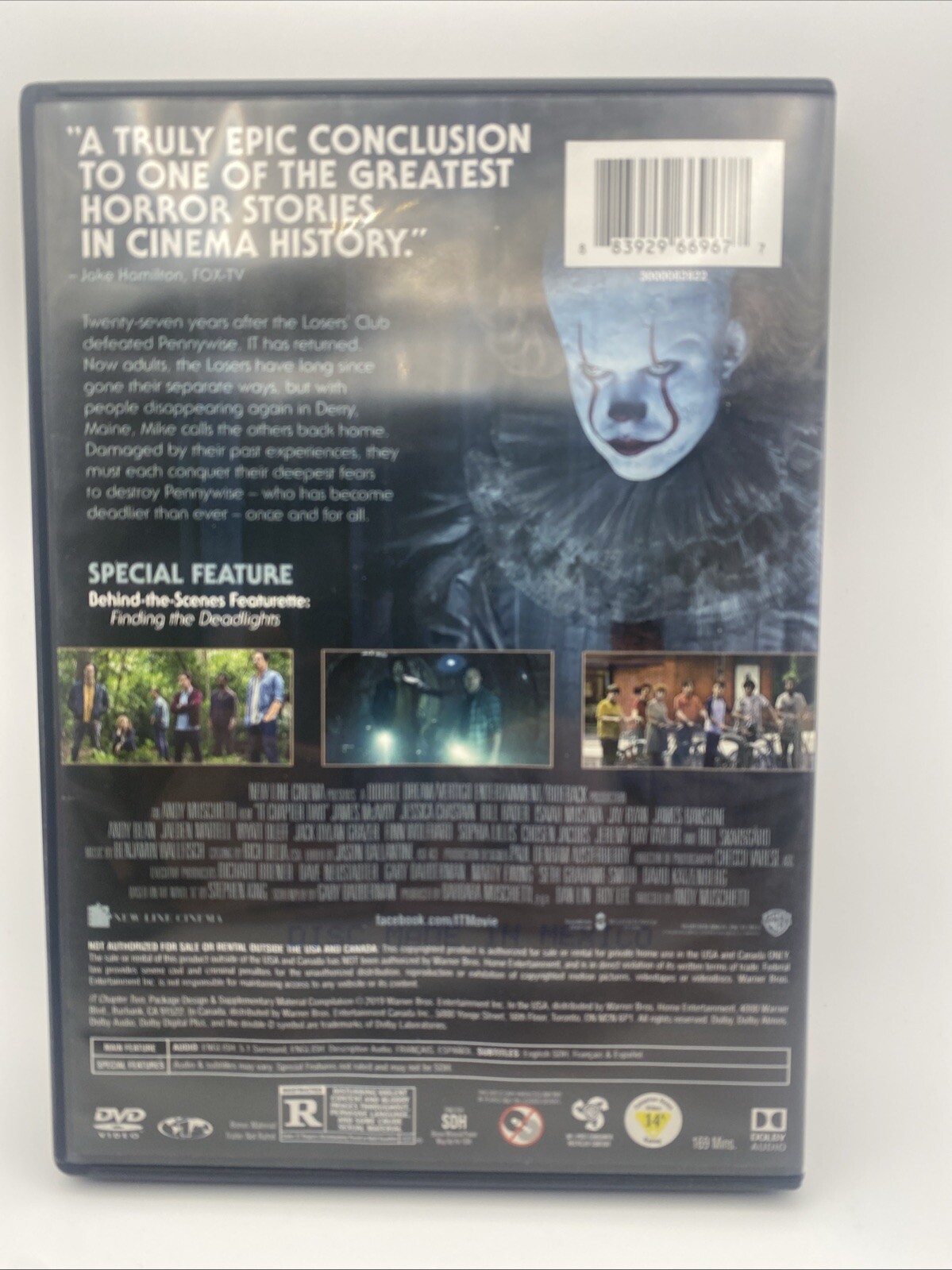 It Chapter Two [DVD] 883929669677| eBay