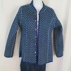 Jacket | Short | Quilt | Handmade | Reversable | 2 Patterns | Geometric ...
