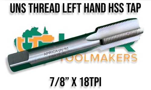 Special Thread Taps UNS Left Hand Intermediate HSS you select size from 9/16"-1" - Picture 5 of 17