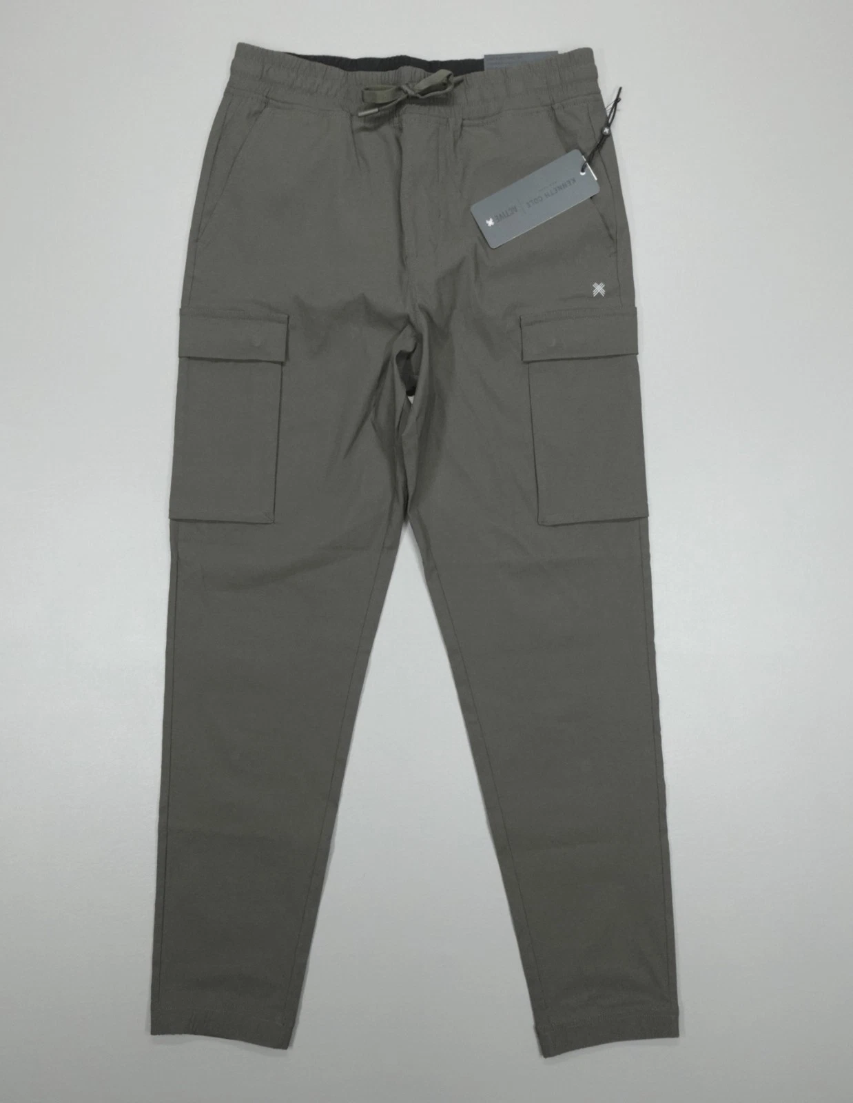 Kenneth Cole Performance Tech Jogger Cargo Tapered Woven Nylon Stretch Asphalt
Opens in a new window