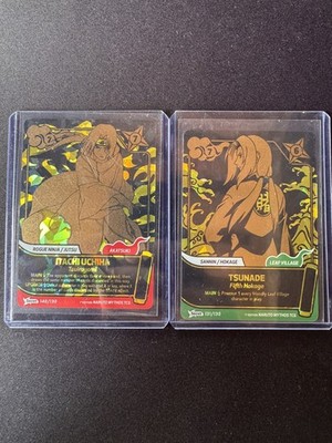 Itachi Uchiha SR Tsunade SR Naruto Mythos NM/M