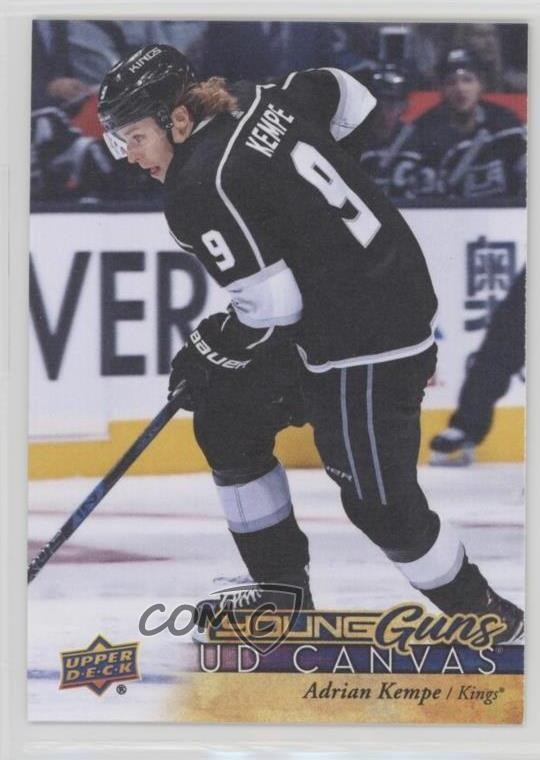 2017-18 Upper Deck UD Canvas Young Guns Adrian Kempe #C94 ev1