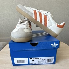 Adidas Samba OG W IH9057 Cream And Orange Tan Bottom
