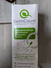 SwimCount Sperm Quality Test, 1 Single-Use Home Kit EXP02027