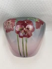 Vintage Weller Pottery  Pink Flowers Design Vase/ Planter