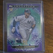 2024 Topps Inception Jasson Dominguez #38 Purple /150 New York Yankees Baseball