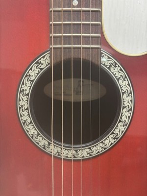 Electric Acoustic Guitar Ovation 1861 Standard Balladeer Made in