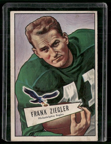 Frank Ziegler #119 1952 Bowman Small card