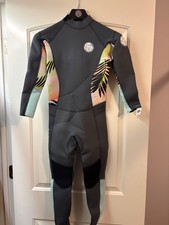 Rip Curl Dawn Patrol 3/2 Wetsuit Girls Size 16 Full Suit Back Zip NWT Surf