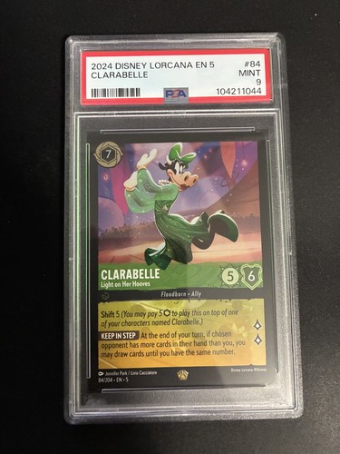 Clarabelle - Light on Her Hooves graded PSA 9 for sale on eBay