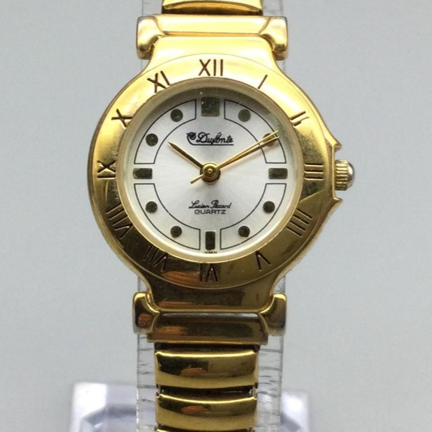Dufonte Lucien Piccard Womens Watch 24mm Gold Tone Stretch  display picture 1