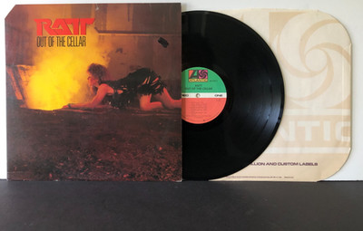 Ratt OUT OF THE CELLAR Original 1984 Atlantic VG+/VG++