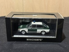 Minichamps 1/43 Bmw 1802 Touring 1972 Polizei Munchen Police Car Munich Part Num