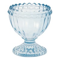 Greengate Glas Eierbecher Alice Pale Blue Blau Everyday Geschirr