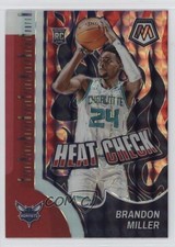 2023-24 Panini Mosaic Heat Check Brandon Miller #1 0zw7