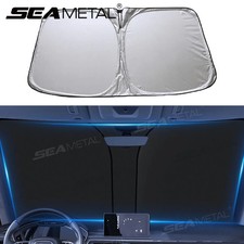 SEAMETAL Car Windshield Sun Shade Cover Foldable Visor Protector Interior Anti