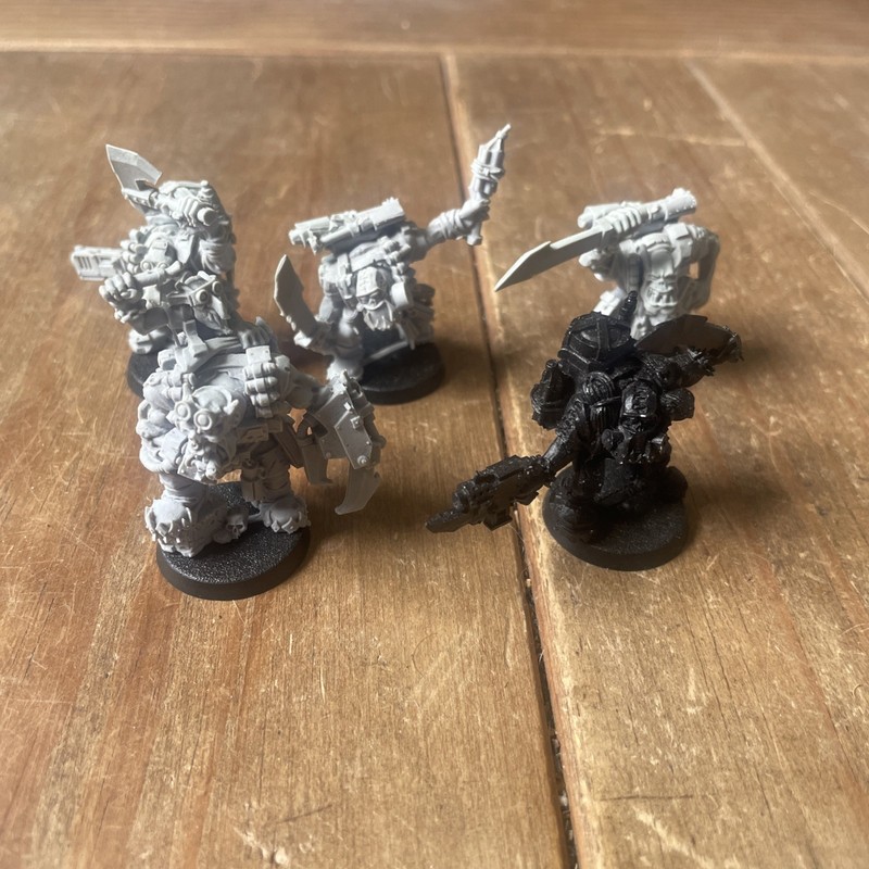 Warhammer 40k Resin Ork Kommandos X5 Miniatures