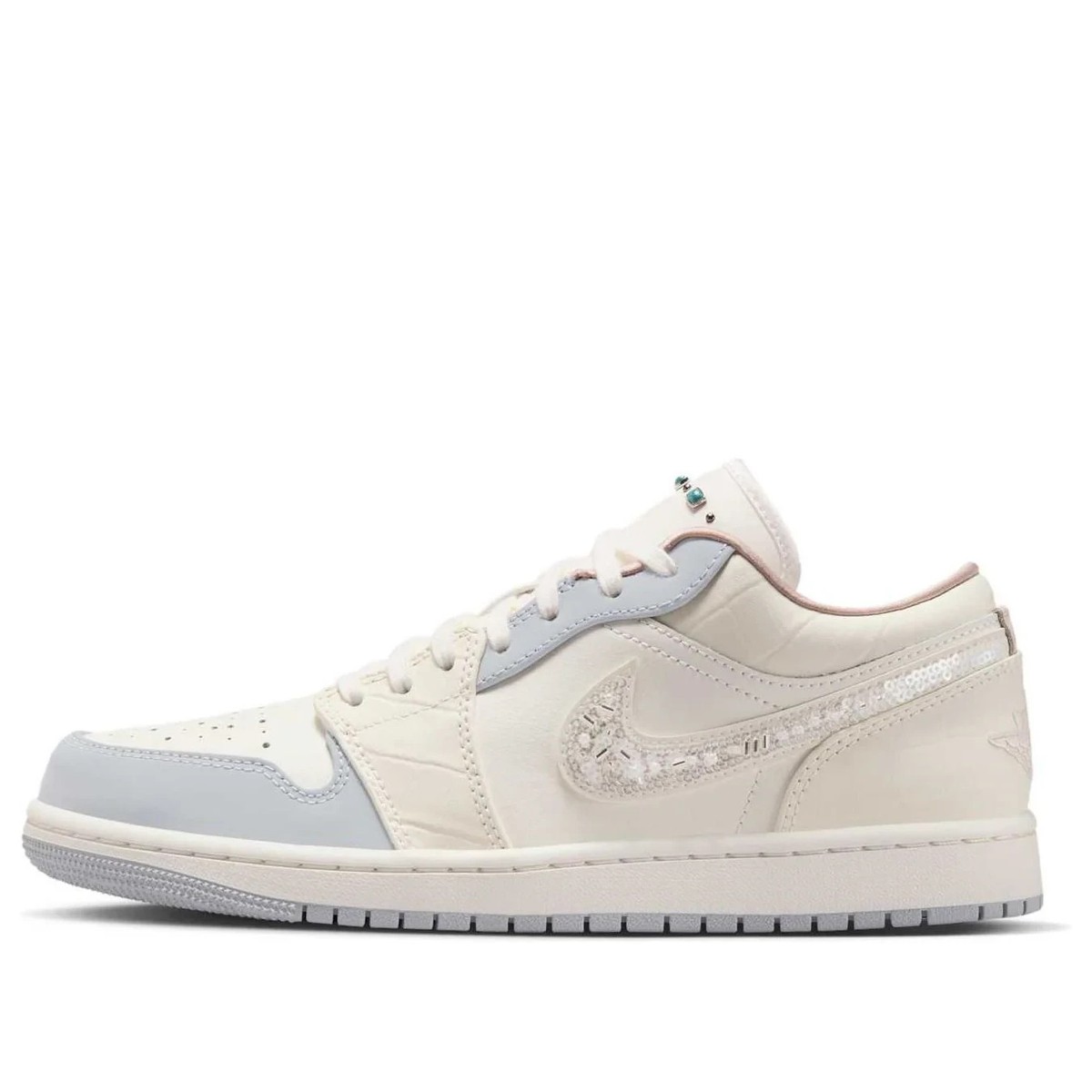 Women's 10, Men's Nike Air Jordan Low IH7323-100 Sail Soft