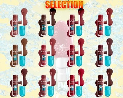 NYX Lip I.V. Hydrating Lip Gloss Stain Serum- Lip Stain + Instant Wet -SELECTION