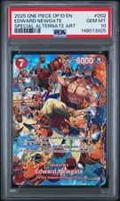 2025 ONE PIECE ST15-002 OP10 ROYAL BLOOD EDWARD NEWGATE WHITEBEARD  PSA 10