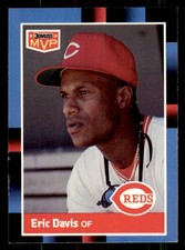 1988 Donruss #BC-2 Eric Davis Bonus MVPs Cincinnati Reds