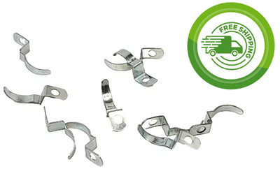 (10x) 8 W or 12 W Resistor Mounting Brackets - Ohmite 200 - 210 -270 Series