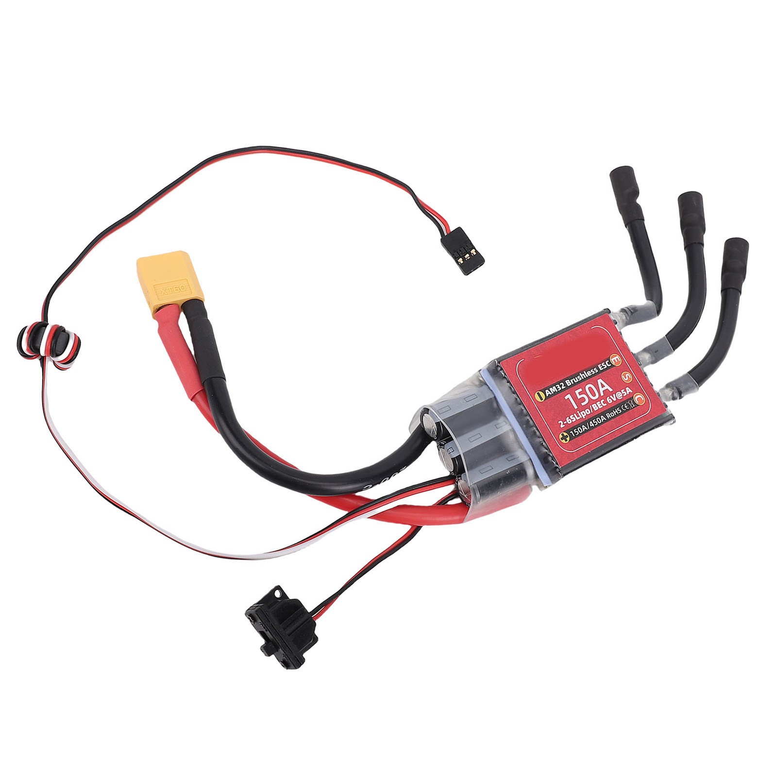 Unidirectional Bidirectional Brushless ESC 150A High Performance For RC Cars