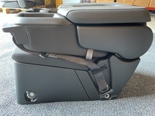19-26 Chevrolet Silverado Ebony Cloth Center Jump Seat With Storage And Vents 19-26 Chevrolet Silverado Ebony Cloth Center Jump Seat With Storage And Vents
