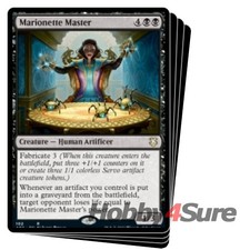 Marionette Master X4 M/NM MTG Adventures In The Forgotten Realms: Commander