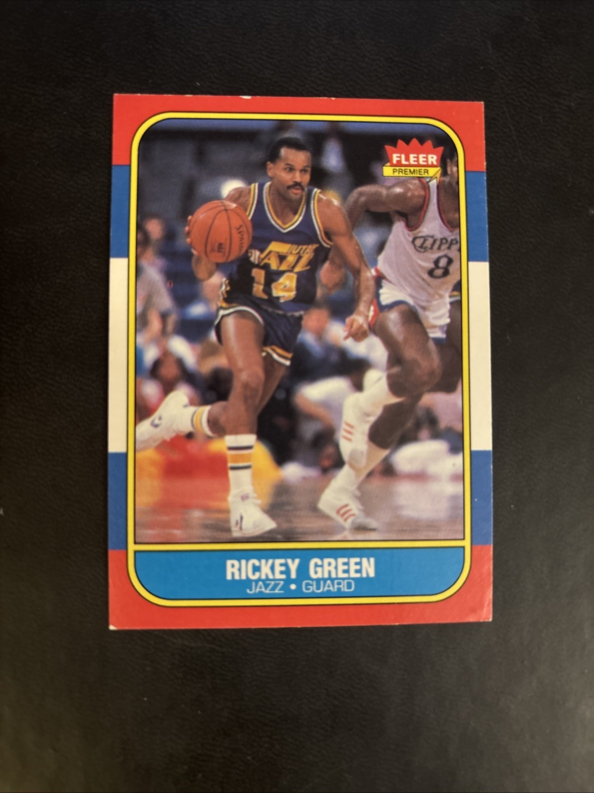 Rickey Green 1986/87 Fleer #39