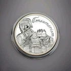 2017 Consumerism Master Card Silver Shield Proof 2oz .999 Silver Round Rare